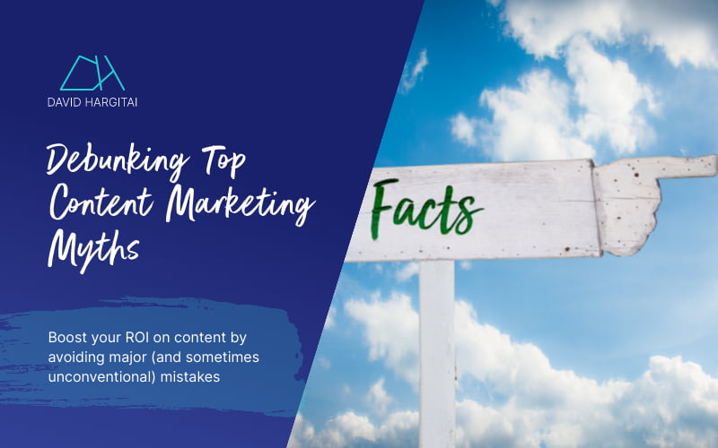 Top content marketing myths featured image